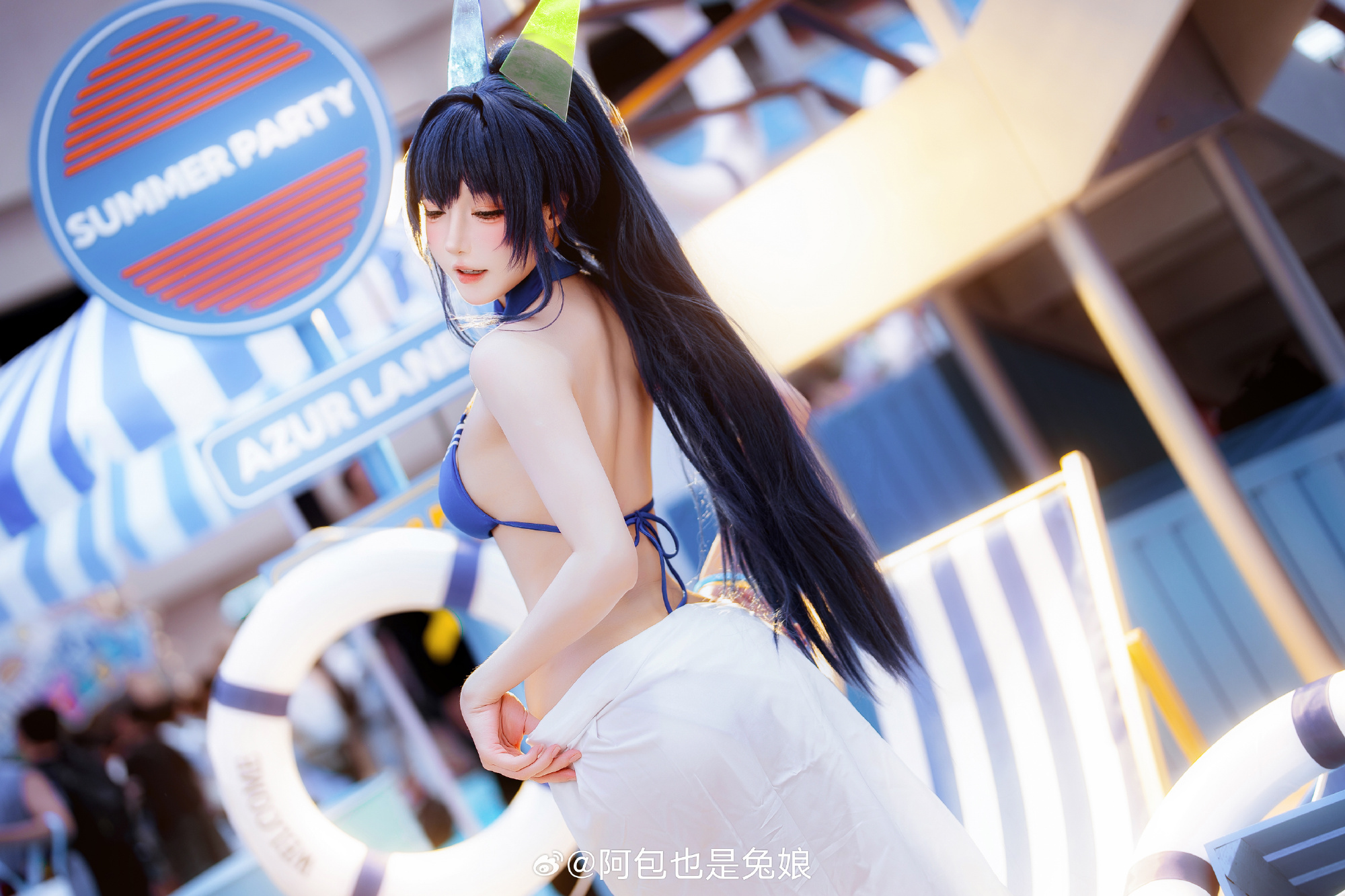 碧蓝航线COSPLAY 大惊喜！第二次出咱们花园啦