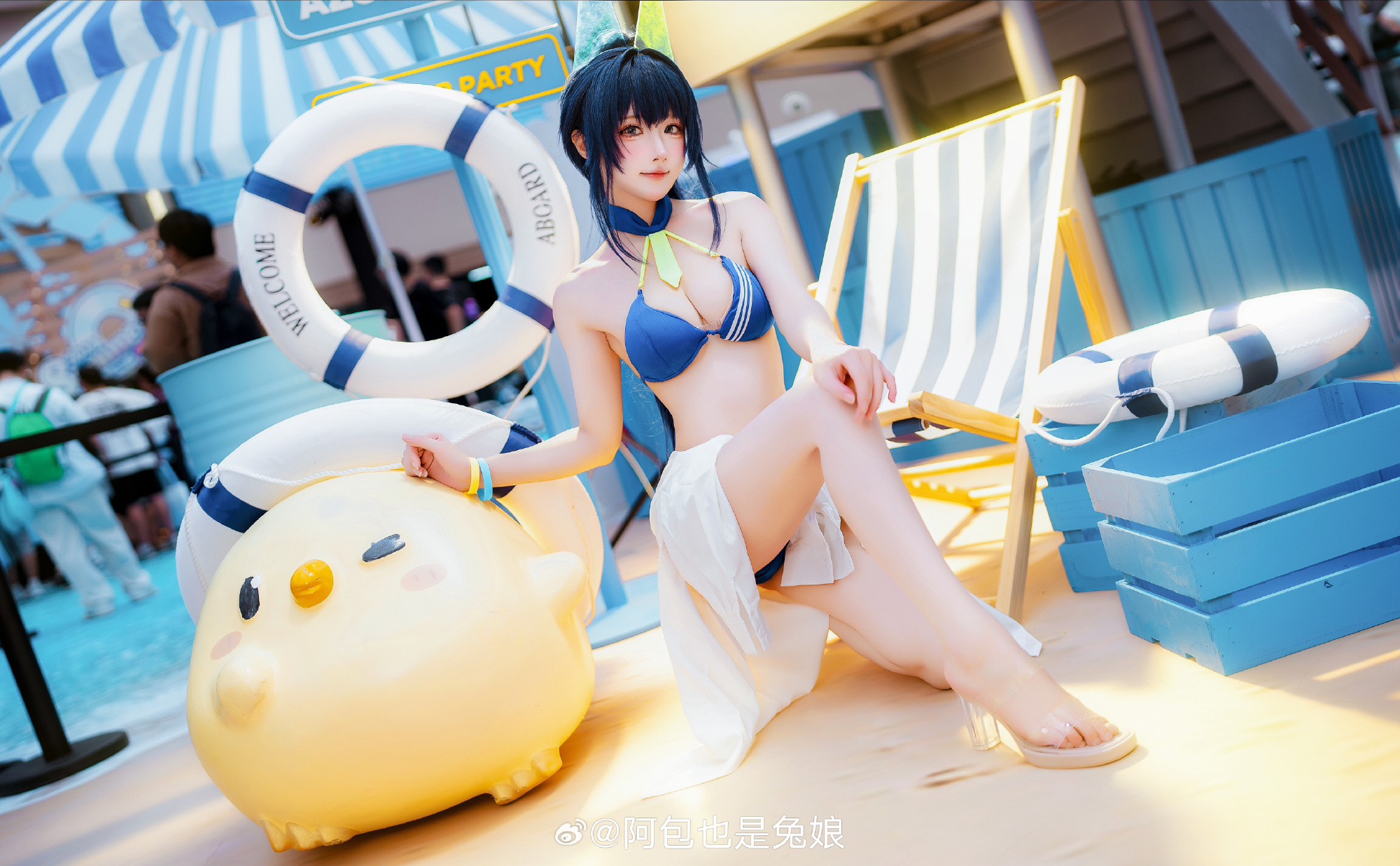 碧蓝航线COSPLAY 大惊喜！第二次出咱们花园啦